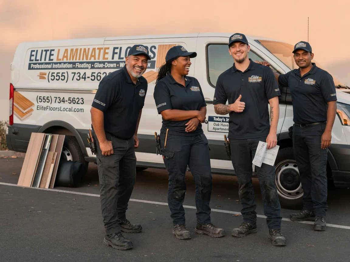 Laminate flooring installation company in Mylo, ND